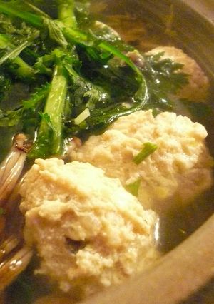 大人気！鳥だんご鍋-レシピのメイン写真