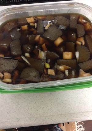 きのことこんにゃくの昆布だし漬け-レシピのメイン写真