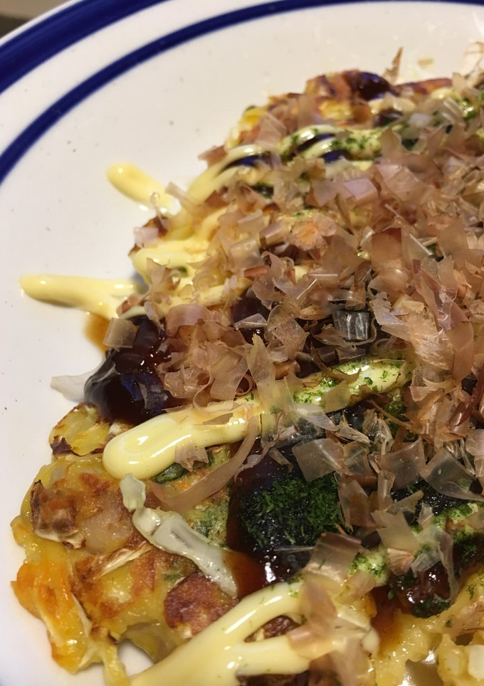 簡単 お好み焼き しそチーズ豚玉-レシピのメイン写真