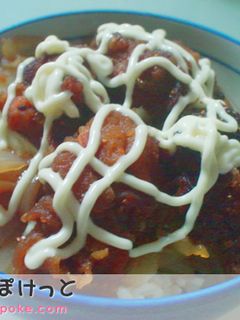 から揚げ丼-レシピのメイン写真