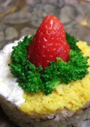 イチゴのケーキすし-レシピのメイン写真
