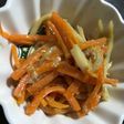 甘糀と醤油糀で!人参と蓮根のきんぴら☆