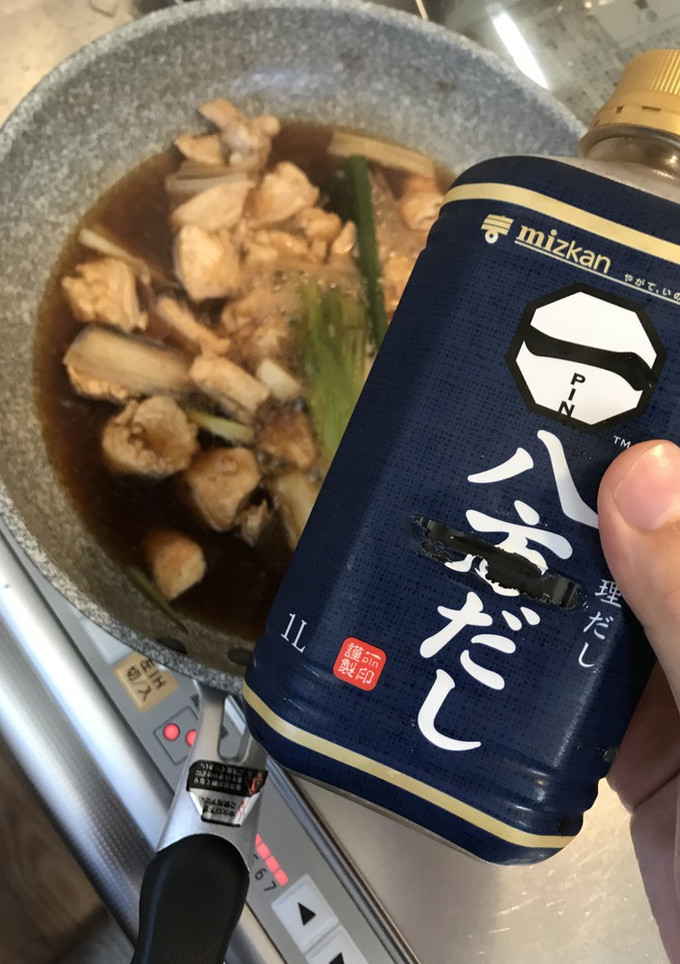 市販のだしを使った簡単つけ蕎麦-レシピのメイン写真