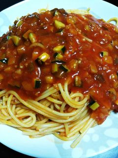 野菜ゴロゴロミートソース-レシピのメイン写真