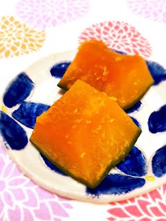 簡単レンジだけ♫かぼちゃの煮物-レシピのメイン写真
