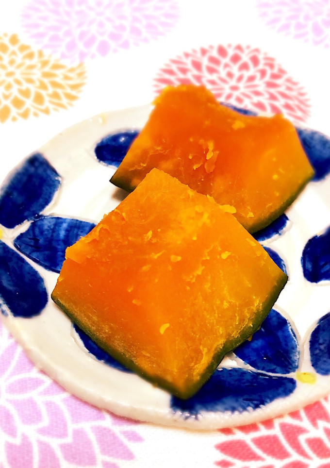 簡単レンジだけ♫かぼちゃの煮物-レシピのメイン写真