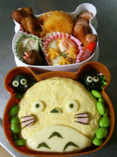 トトロオムライス弁当-レシピのメイン写真