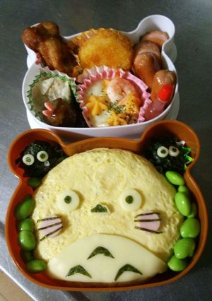 トトロオムライス弁当-レシピのメイン写真