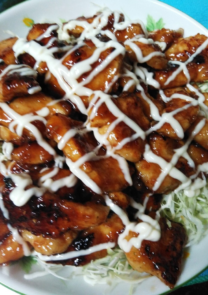 鶏むね肉の甘辛炒め-レシピのメイン写真