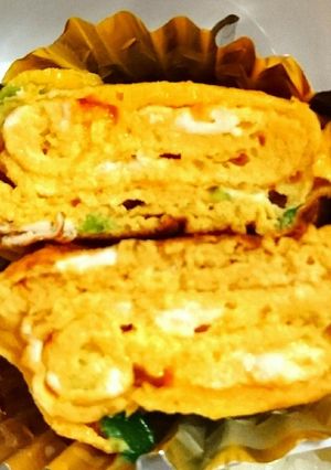 お弁当に♡卵１個の卵焼き♪-レシピのメイン写真