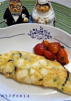 たまには和風で♪豆腐のオムレツ-レシピのメイン写真