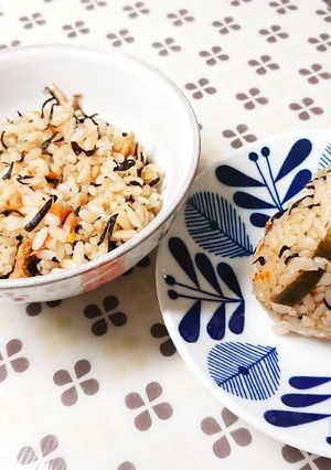 ひじきたっぷり♥️しっかり味のひじきご飯-レシピのメイン写真