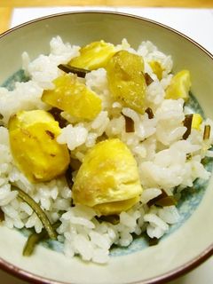 ★秋はやっぱり*栗ご飯*♪-レシピのメイン写真