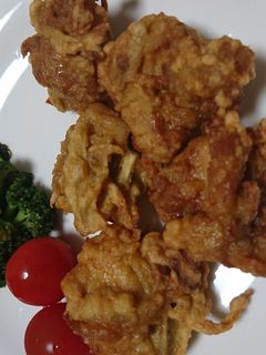 ゴボウと鶏の唐揚げ-レシピのメイン写真