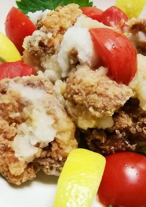 油っこくない!唐揚げのおろしあえ♪-レシピのメイン写真
