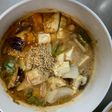 肉無豆腐簡単中華風ミートローフ味野菜炒め