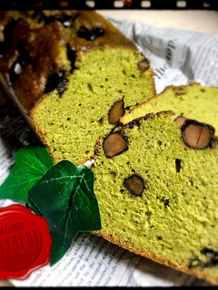 ☆ノンオイルで^^抹茶黒豆パウンド☆-レシピのメイン写真