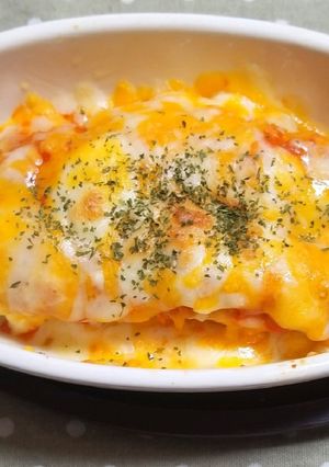 チキンカツのトマトチーズ焼き-レシピのメイン写真