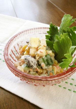 コロコロお豆とナッツのサラダ-レシピのメイン写真