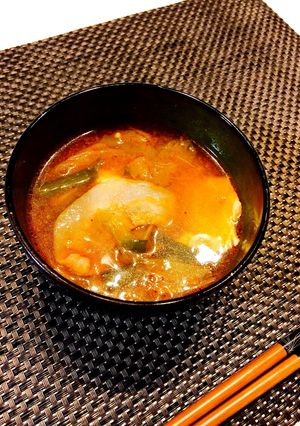 簡単★絶品キムチスープ-レシピのメイン写真