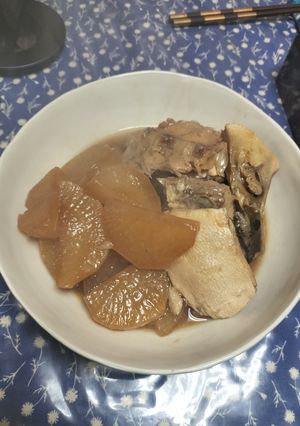 ブリ大根（ブリのあら煮）-レシピのメイン写真