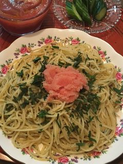 アッサリ!しらすと、たらこのパスタ-レシピのメイン写真
