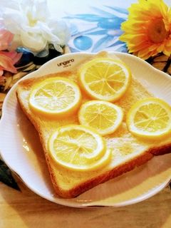 レモンのトースト-レシピのメイン写真