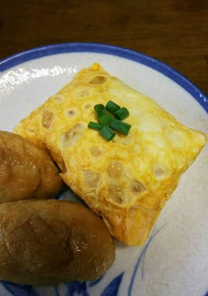 市販ちらし寿司の素で玉子包みとお稲荷さん-レシピのメイン写真