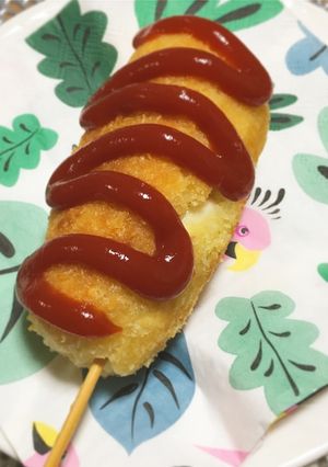 フライパンで簡単♫ビヨーンチーズドッグ☆-レシピのメイン写真