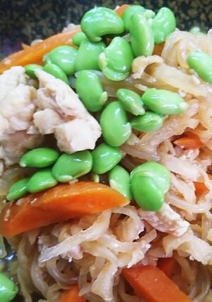 鳥胸肉で切り干し大根作り置き-レシピのメイン写真