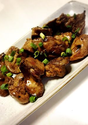 鶏レバーのおつまみ-レシピのメイン写真