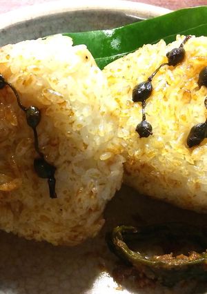 みずの実の焼きおにぎり-レシピのメイン写真