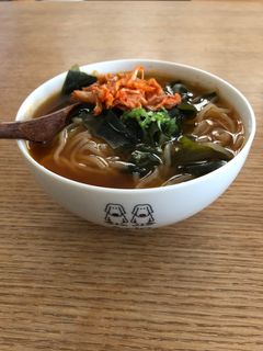 ヘルシーで簡単!わかめしらたきスープ-レシピのメイン写真