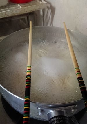 そうめんの湯がき方-レシピのメイン写真