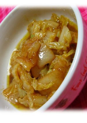 白菜のカレーマリネはいかが？-レシピのメイン写真