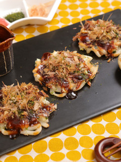 茹でうどんで!お手軽お好み焼き風☆-レシピのメイン写真