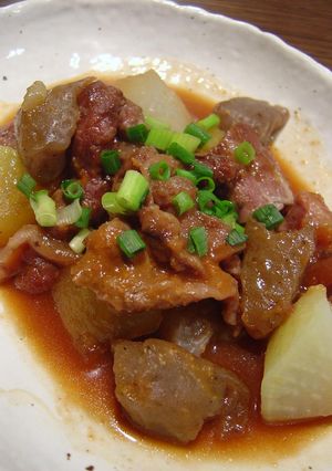 牛すじの土手煮-レシピのメイン写真