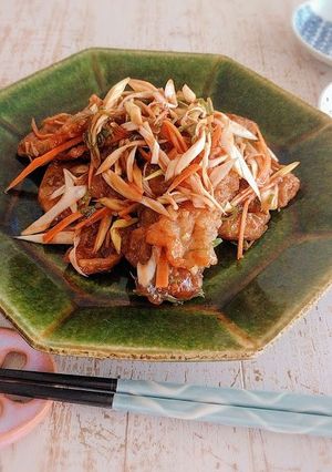 お肉で作るから簡単！「豚肉の南蛮漬け」-レシピのメイン写真
