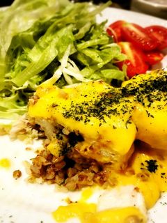そばの実入り鶏むね肉ロール-レシピのメイン写真