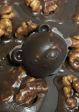 超簡単♪混ぜて冷やして濃厚くるみチョコ-レシピのメイン写真