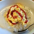 スクランブルエッグとご飯
