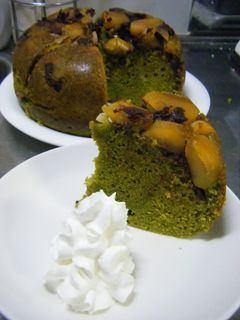 炊飯器で★ゴロゴロ栗チョコ抹茶ケーキ-レシピのメイン写真