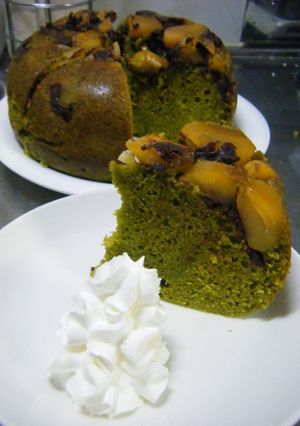 炊飯器で★ゴロゴロ栗チョコ抹茶ケーキ-レシピのメイン写真