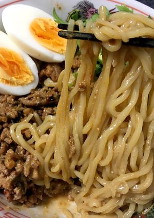 極！ラーメン店の 濃厚 汁なし担々麺-レシピのメイン写真