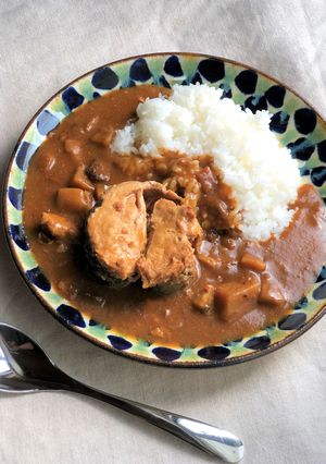 コクと甘さが絶妙 さば味噌煮カレー-レシピのメイン写真