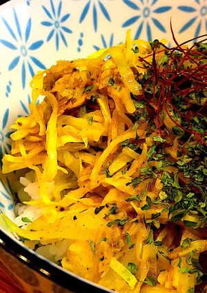カレー食べてるみたい！ヘルシーきゃべチ〜-レシピのメイン写真