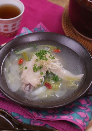手羽先で♪簡単サムゲタンスープ-レシピのメイン写真