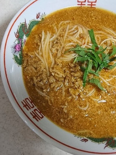 とろっとした担々麺風そうめん-レシピのメイン写真