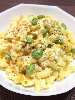 マカロニ枝豆入りサラダ!(^^)!-レシピのメイン写真