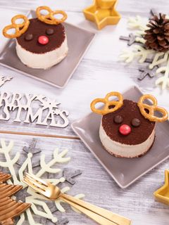 ビスケットで簡単!トナカイ☆ティラミス-レシピのメイン写真